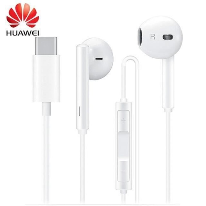 Gather Haiku Founder Casti Stereo Huawei P20,P20 Pro Type-C In-Ear-CM33,Bulk Alb - eMAG.ro