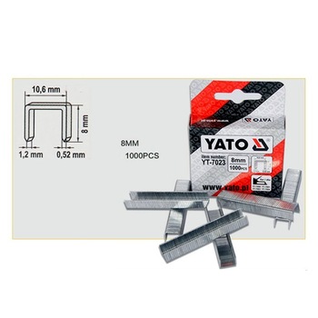 Capse, Yato, YT-7023, 8mm, 1000 buc Capse, Yato, YT-7023, 8mm, 1000 buc