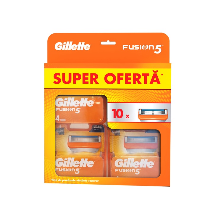 Gillette Fusion Proglide Pengefejek, 10 db
