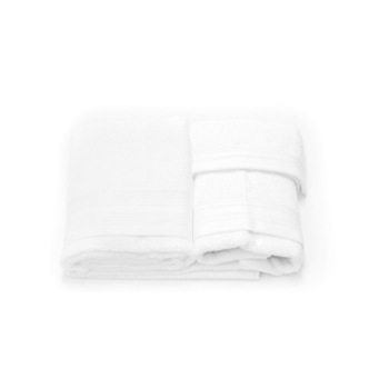 Set de 3 prosoape baie Valentini Bianco TM703, culoare Alb Set de 3 prosoape baie Valentini Bianco TM703, culoare Alb