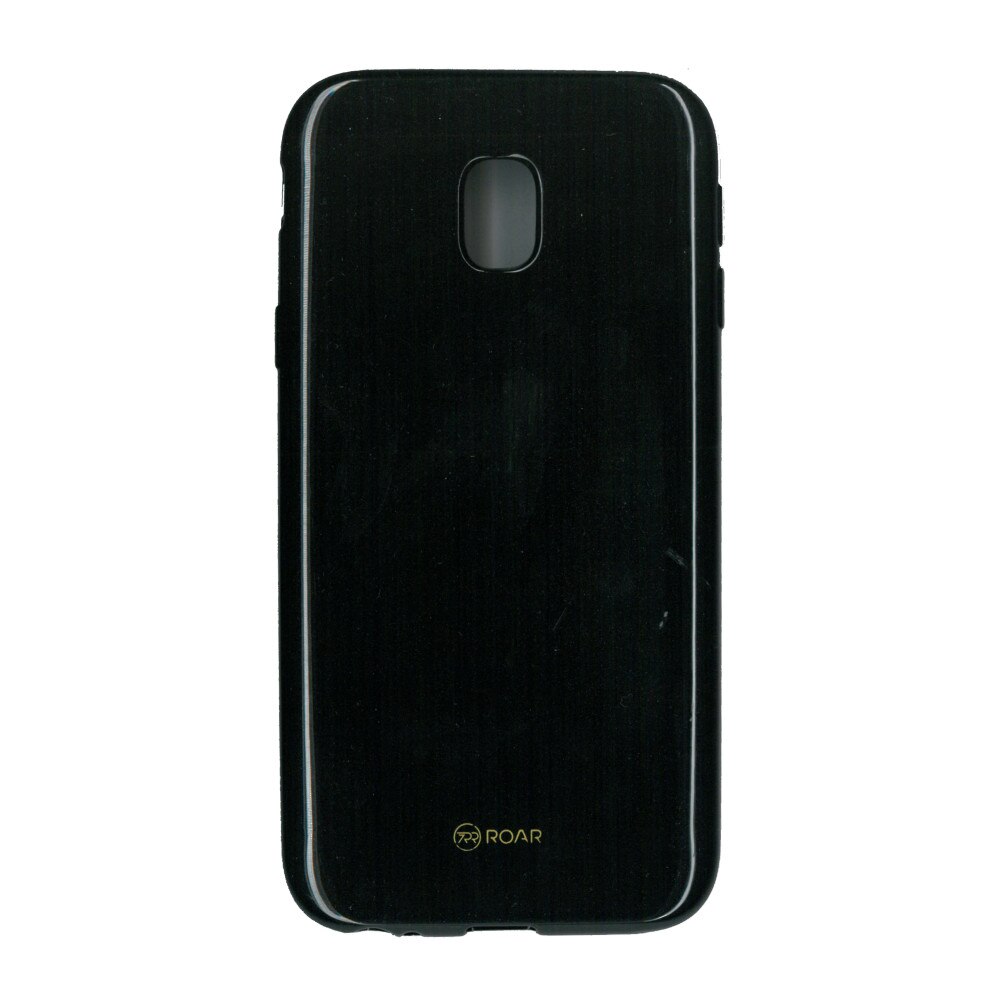 Husa din silicon mat Roar LA-LA Glaze pentru Samsung Galaxy J3 2017, negru
