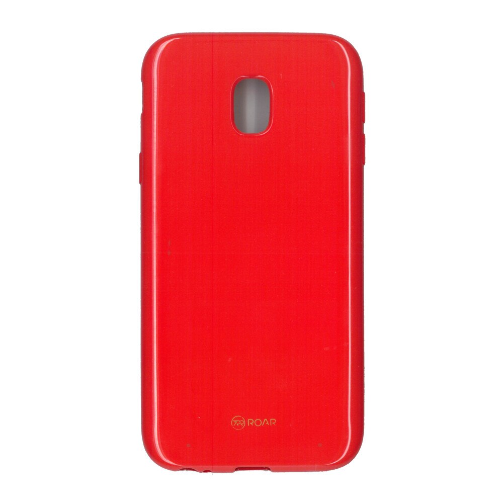 Husa din silicon mat Roar LA-LA Glaze pentru Samsung Galaxy J3 2017, rosu