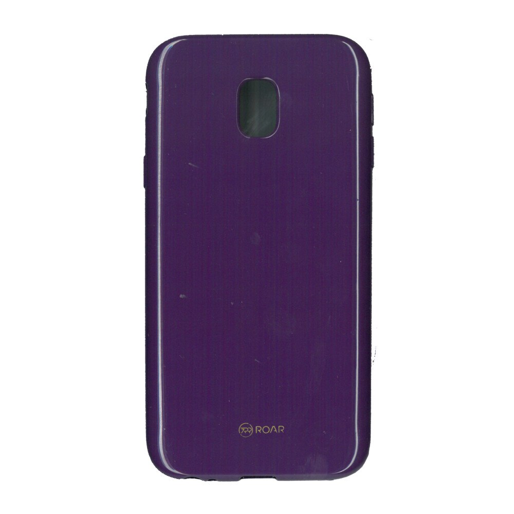 Husa din silicon mat Roar LA-LA Glaze pentru Samsung Galaxy J3 2017, mov