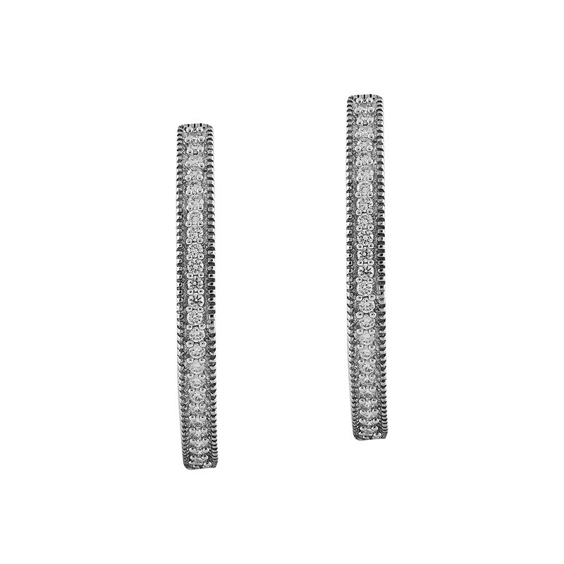 Cercei Blanco's Aur 18k Diamante EF8991-W