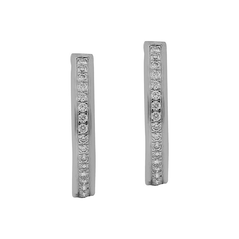 Cercei Blanco's Aur 18k Diamante EF9232-W