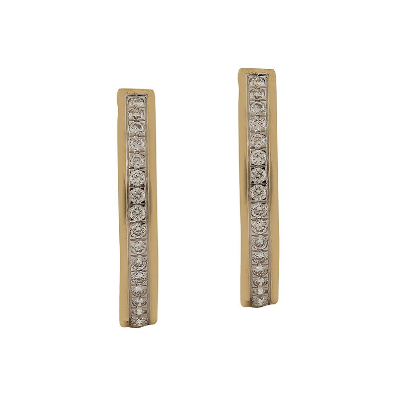 Cercei Blanco's Aur 18k Diamante EF9232-Y