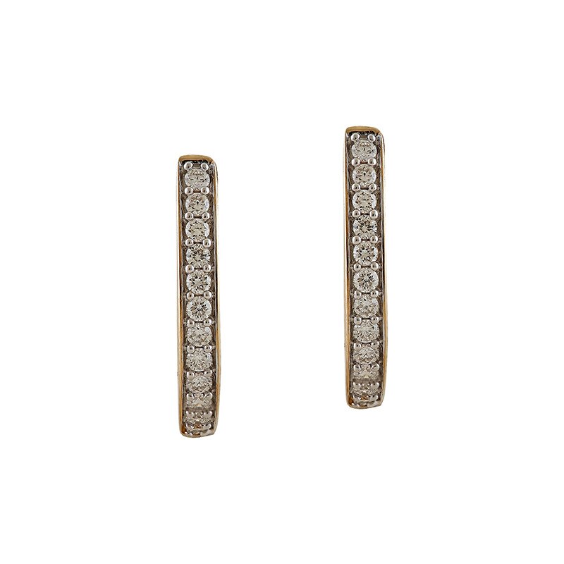 Cercei Blanco's Aur 18k Diamante EF9272-Y