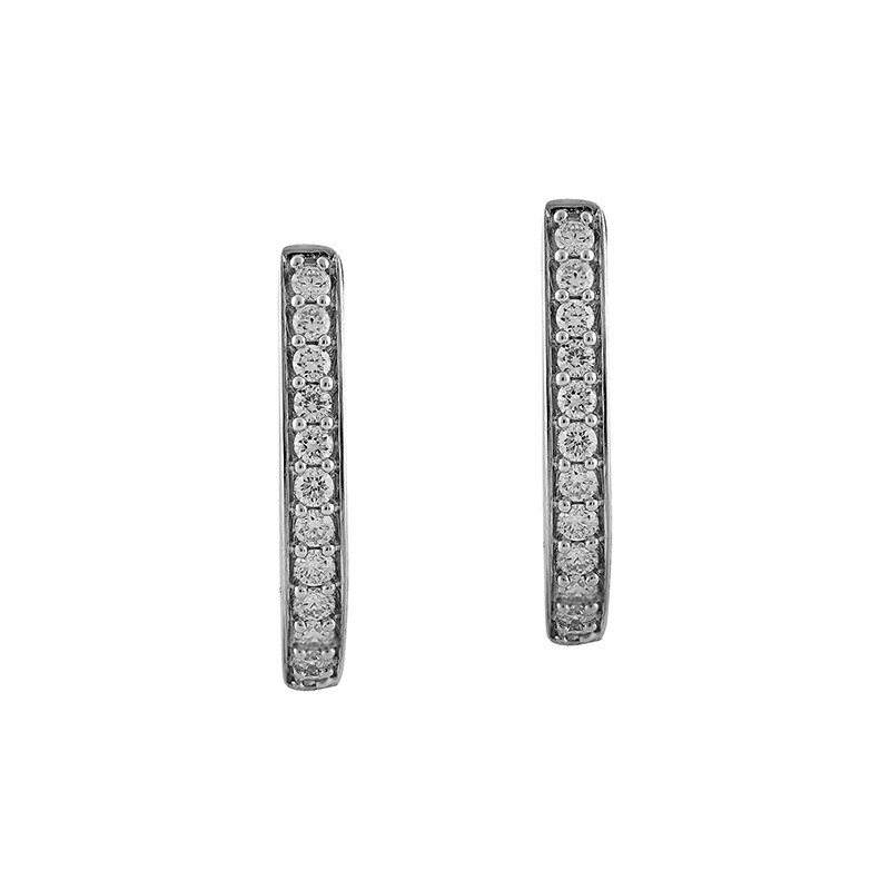 Cercei Blanco's Aur 18k Diamante EF9272-W