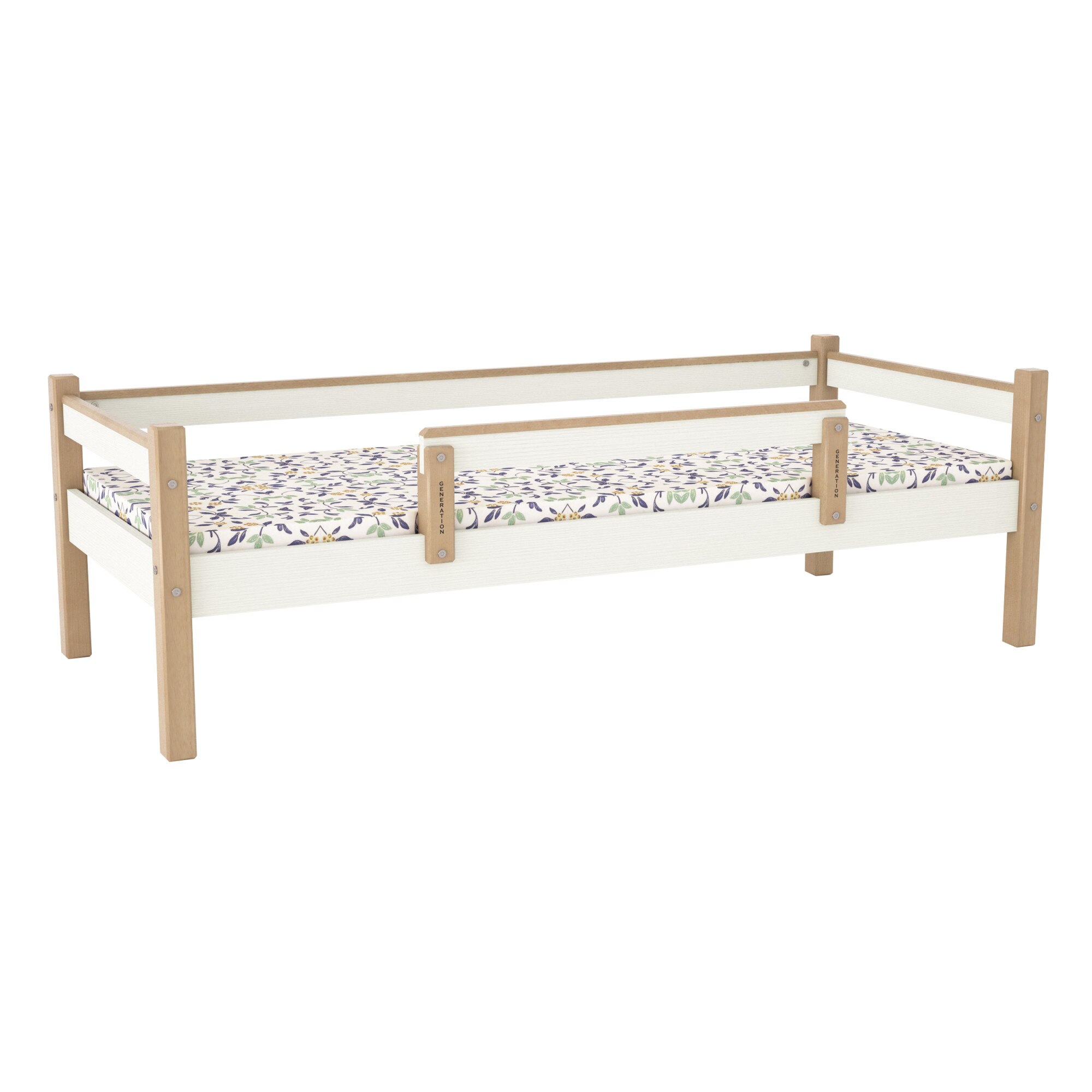 Pat-Patut pentru copii ,190x80 cm, Pal Melaminat-FAG lemn masiv,Mobilier GENERATION-8