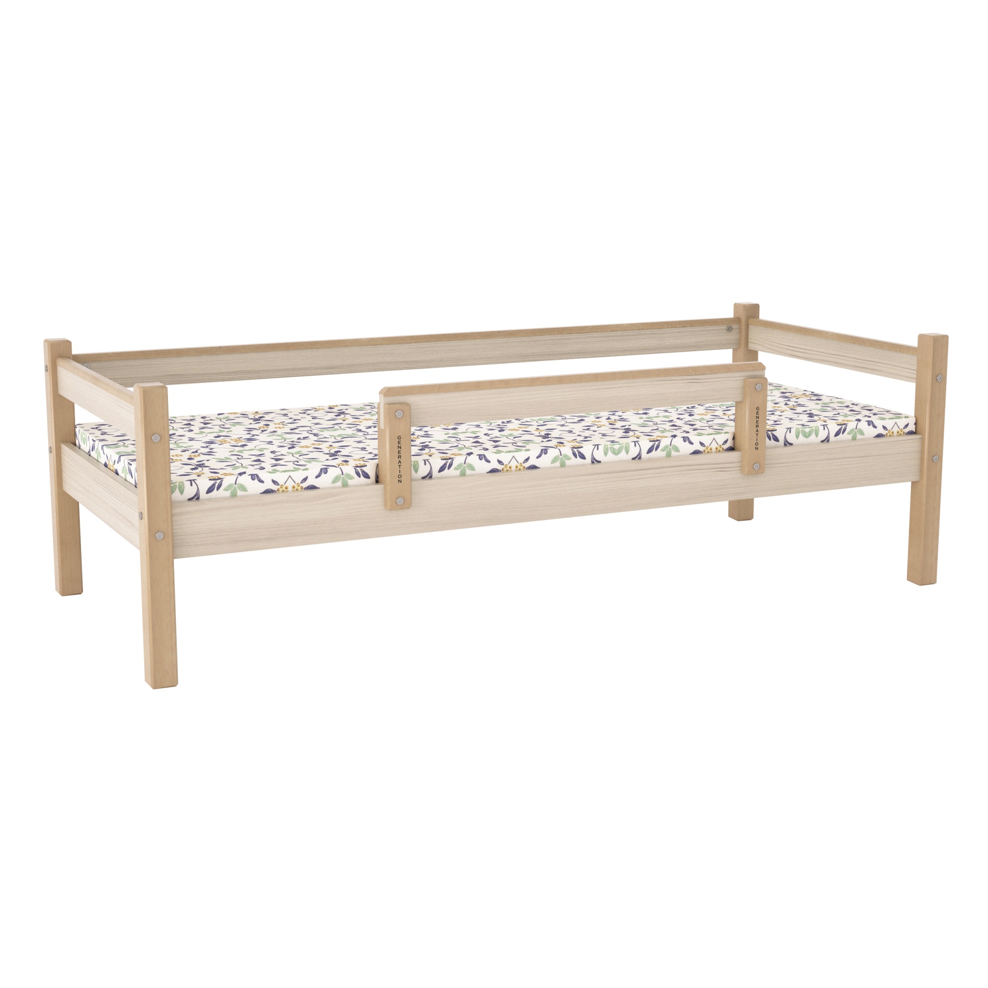 Pat-Patut pentru copii ,190x80 cm, Pal Melaminat-FAG lemn masiv,Mobilier GENERATION-14