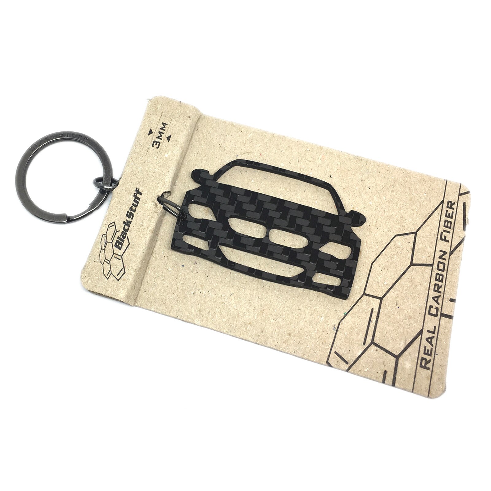 Breloc Fibra de Carbon compatibil cu E62 E63 M6 Seria 6