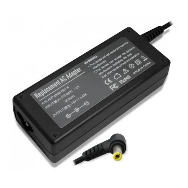 Incarcator laptop Acer 19v-3.42a 65W,5.5 x 2.5 mm