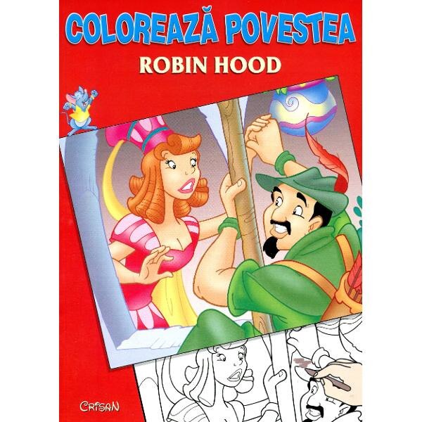 Coloreaza povestea: Robin Hood