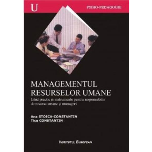 Managementul Resurselor Umane - Ticu Constantin, Ana StoicA-Constantin
