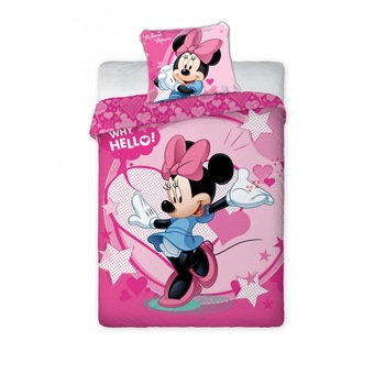 Disney lenjerie de pat Minnie 160 x 200 cm Disney lenjerie de pat Minnie 160 x 200 cm