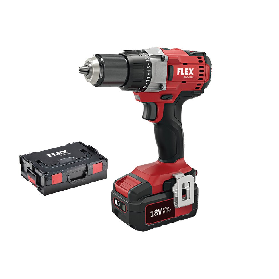Masina de gaurit cu acumulator, FLEX, DD 2G 18.0, 2.5, 380 rpm