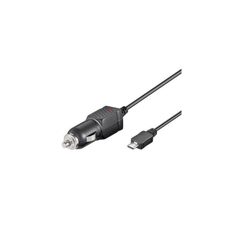 Incarcator auto micro-USB 1A 1.5m Goobay