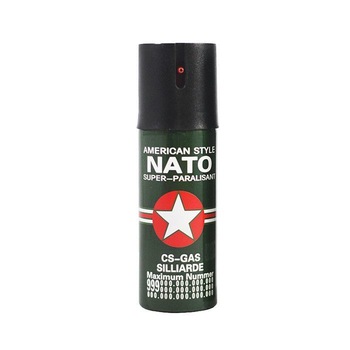 Spray de autoaparare cu jet dispersat, Nato, 60 ml, Urban Trends ® Spray de autoaparare cu jet dispersat, Nato, 60 ml, Urban Trends ®