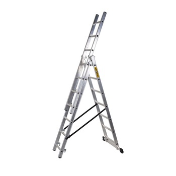 Scara aluminiu 3 tronsoane 7 trepte 2.01-3.99 m Drabest Scara aluminiu 3 tronsoane 7 trepte 2.01-3.99 m Drabest