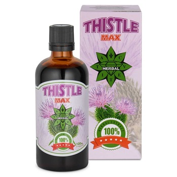 Suplimente alimentare, Cvetita Herbal, Thistle max, scai-magaresc, extract lichid, 100ml Suplimente alimentare, Cvetita Herbal, Thistle max, scai-magaresc, extract lichid, 100ml