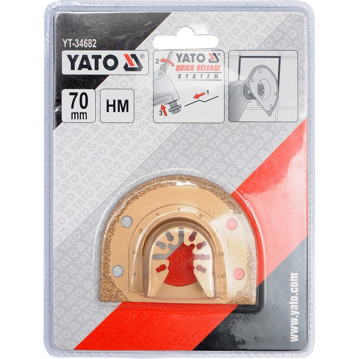 Félgömb penge, Yato, YT-34682, HM, 70mm