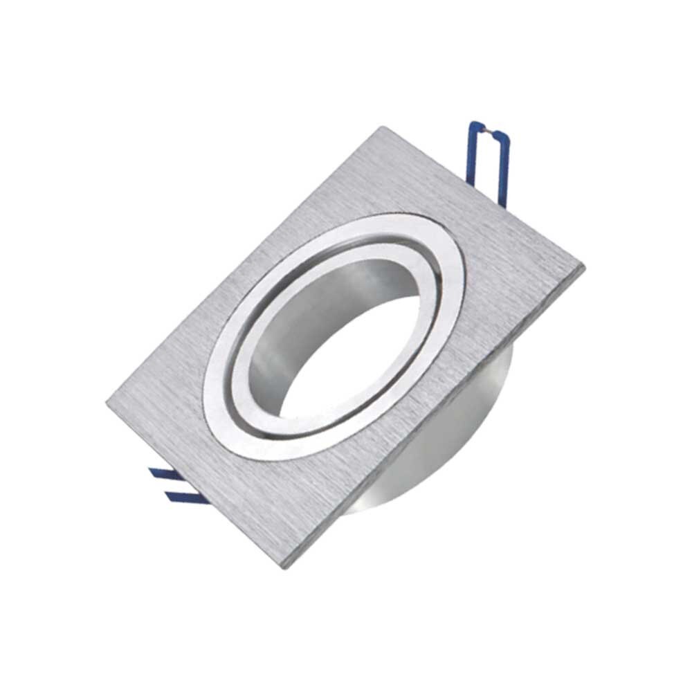 Carcasa Nichel Patrat pentru GU5.3 Spotti-S