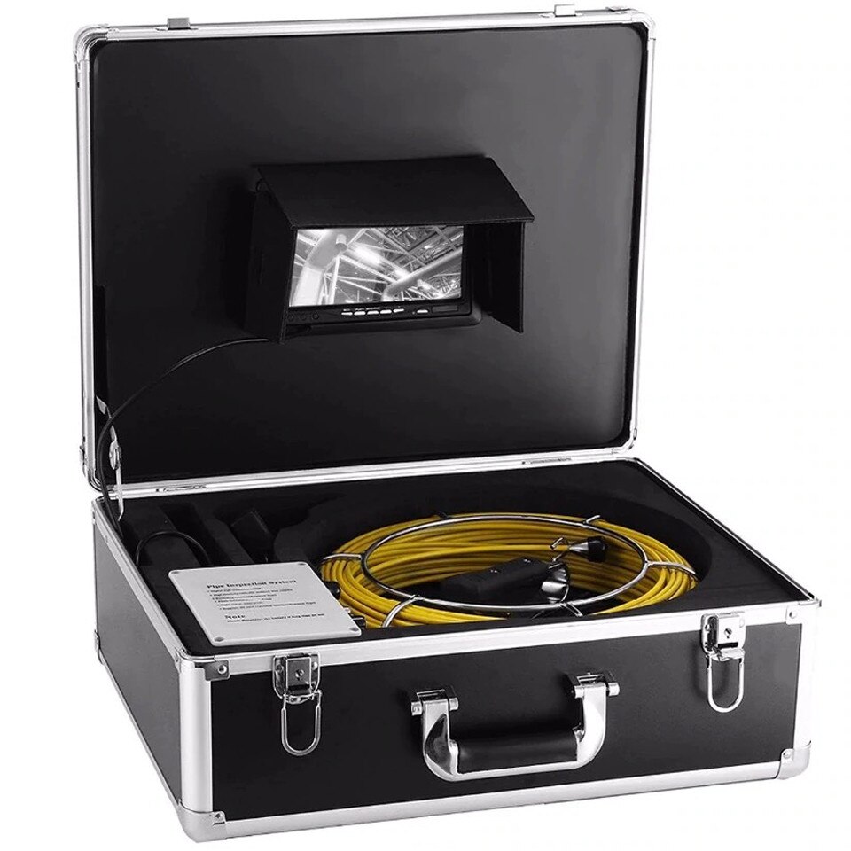 Camera Inspectie video a canalelor de scurgere si a conductelor colectoare iUni ICT3, Monitor 10 inch