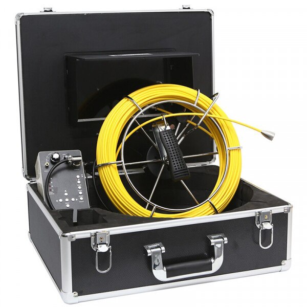 Camera Inspectie video canalizare, 50m, iUni ICT4, Monitor 10 inch, Inregistrare video