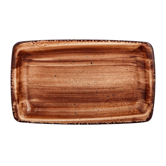 Platou dreptunghiular GURAL colectia BROWN 29x17cm