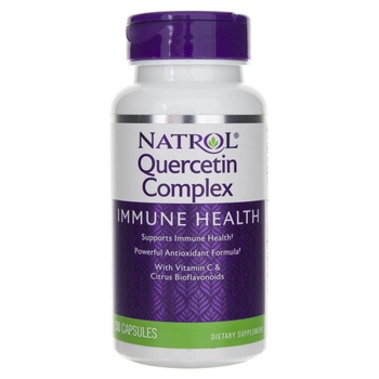 Supliment alimentar Quercetin, vit. C, melatonina, bioflavonoide, Natrol, 50 de capsule Supliment alimentar Quercetin, vit. C, melatonina, bioflavonoide, Natrol, 50 de capsule