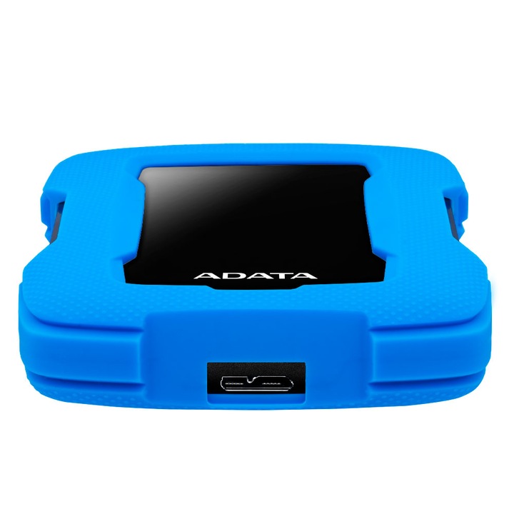 HDD Extern ADATA Durable HD330 1TB, Shock Sensor, 2.5", USB 3.1, Albastru