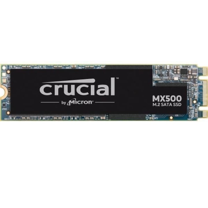Crucial MX500 Solid-State Drive (SSD-meghajtó), 500GB M.2 2280 560/510 MB/s