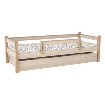 Pat-Patut pentru copii cu sertar , 190x80 cm, Pal Melaminat-FAG lemn masiv,Mobilier GENERATION-14/14 Pat-Patut pentru copii cu sertar , 190x80 cm, Pal Melaminat-FAG lemn masiv,Mobilier GENERATION-14/14