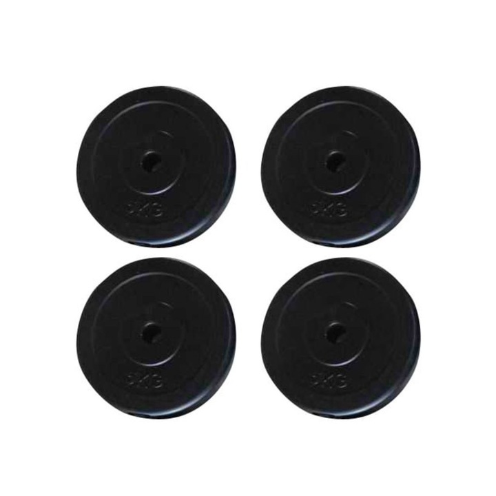 Discuri, VidaXL, gantera 4 x 5 kg