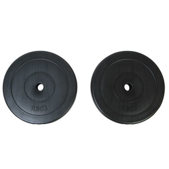 Discuri, VidaXL, greutate gantera 2x10 kg Discuri, VidaXL, greutate gantera 2x10 kg