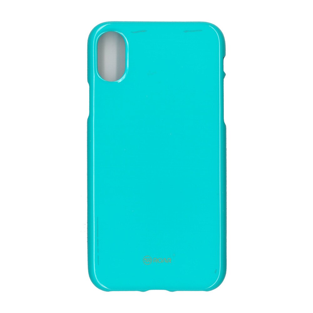 Husa din silicon mat Roar LA-LA Glaze pentru iPhone X, verde