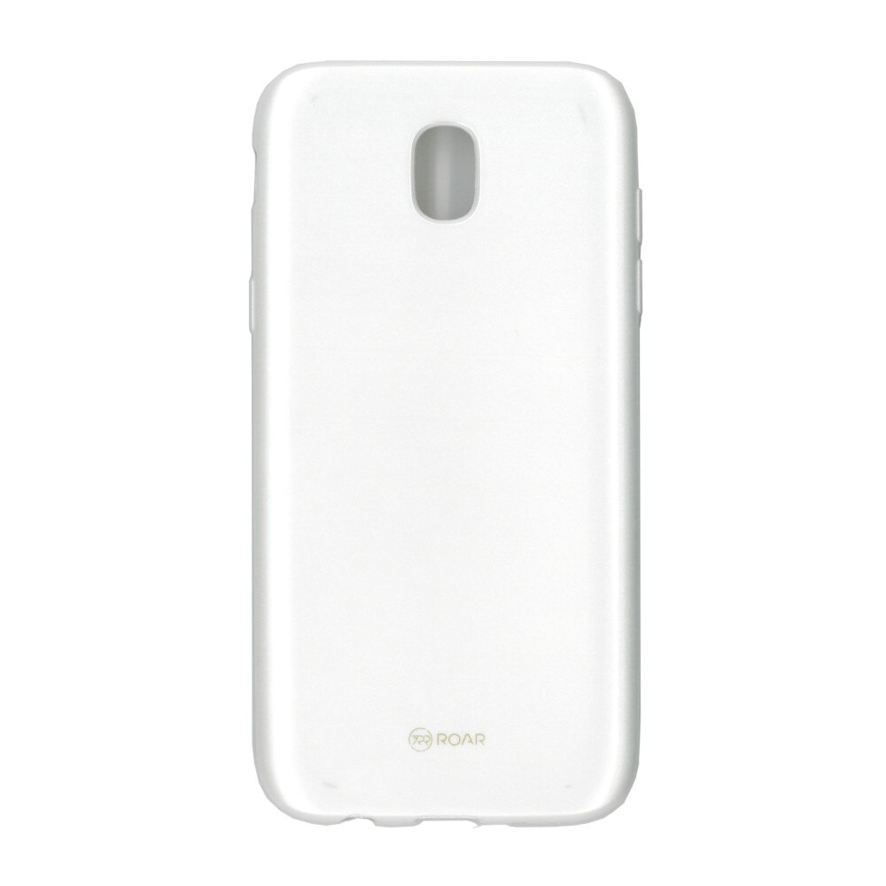 Husa din silicon mat Roar LA-LA Glaze pentru Samsung Galaxy J5 2017, argintiu