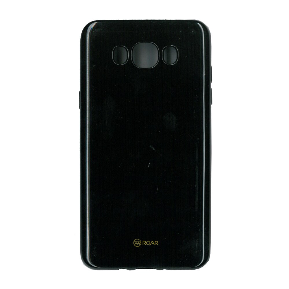 Husa din silicon mat Roar LA-LA Glaze pentru Samsung Galaxy J7 2016, negru