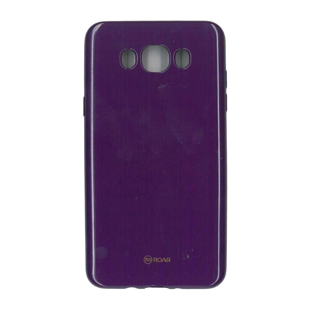 Husa din silicon mat Roar LA-LA Glaze pentru Samsung Galaxy J7 2016, mov
