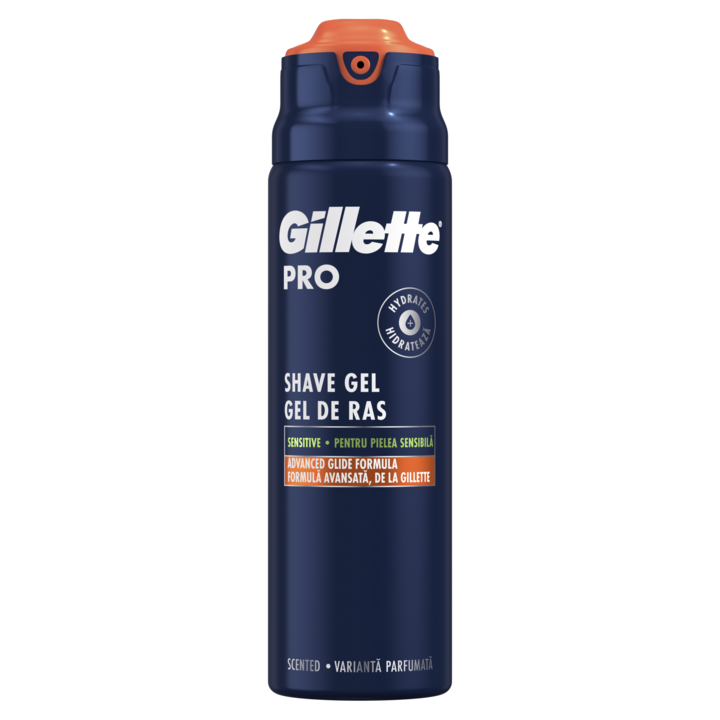 Gel de ras Gillette Fusion ProGlide 2 in 1 Sensitive Sport, 170ml