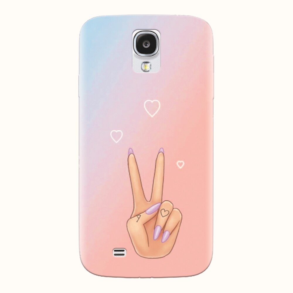 Husa silicon pentru Samsung Galaxy S4, Victory Love