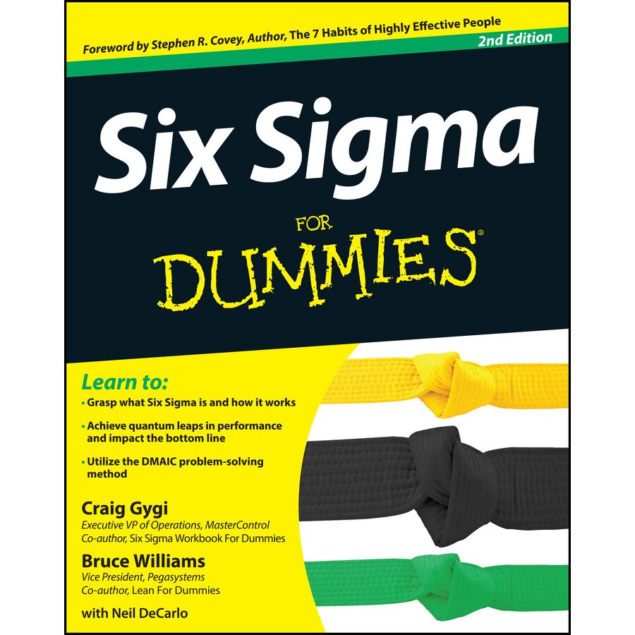 Six Sigma For Dummies de Craig Gygi