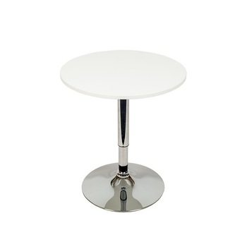 Masa bar Modernhome rotunda, alba Masa bar Modernhome rotunda, alba