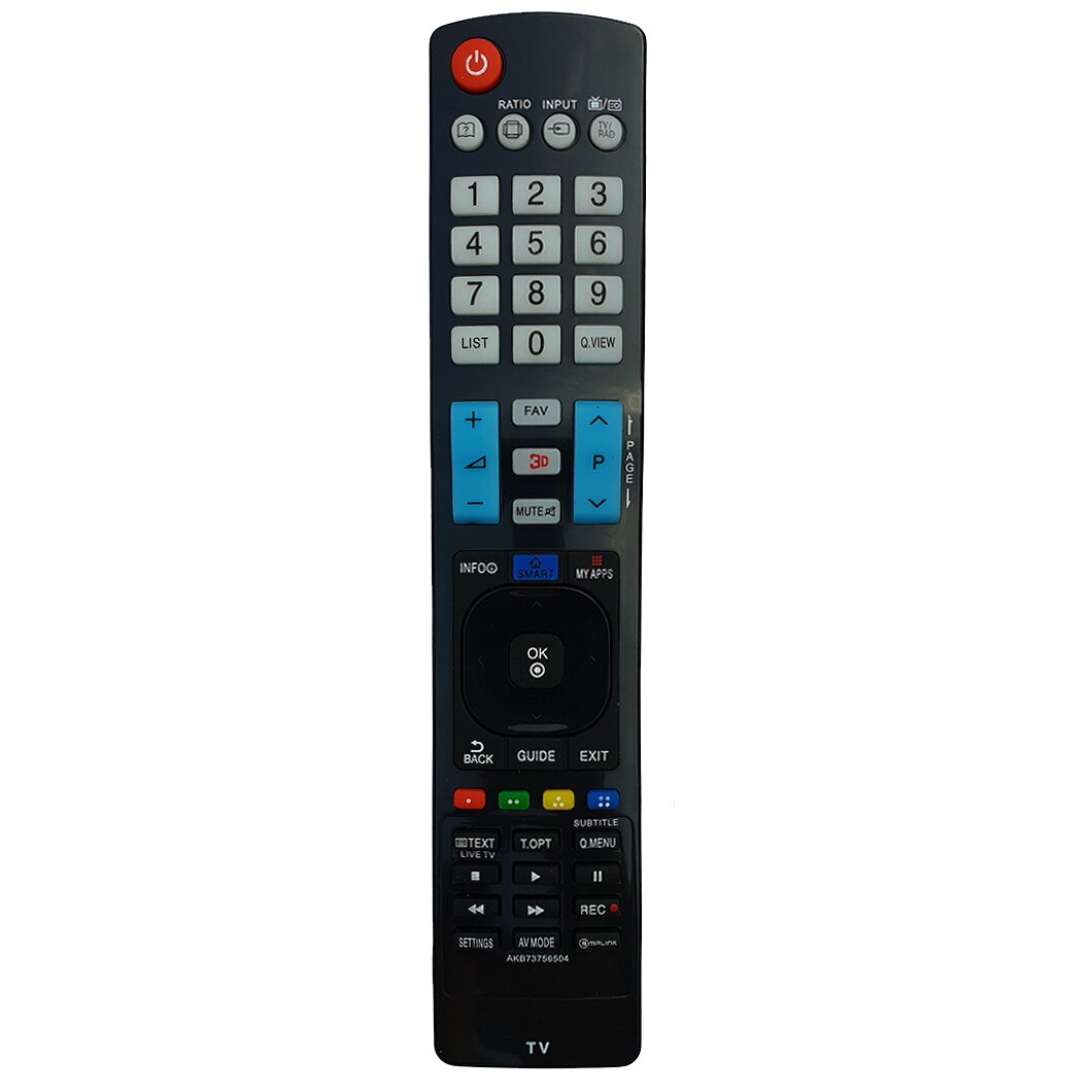 Telecomanda pentru LCD/LED LG AKB73756504, neagra cu functiile telecomenzii originale