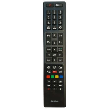 Telecomanda LCD/LED Horizon cu netflix RC-4848, neagra cu functiile telecomenzii originale Telecomanda LCD/LED Horizon cu netflix RC-4848, neagra cu functiile telecomenzii originale