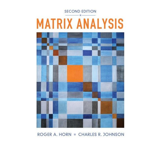 Matrix Analysis de Roger A. Horn