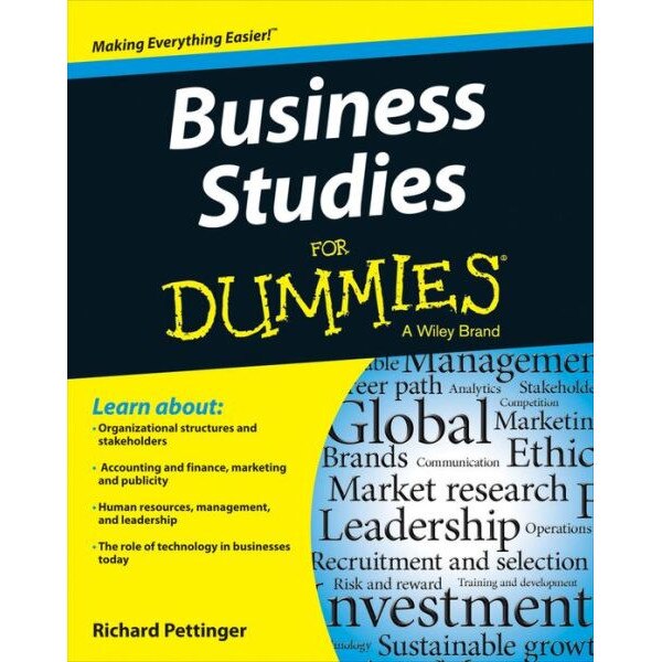 Business Studies For Dummies de Richard Pettinger