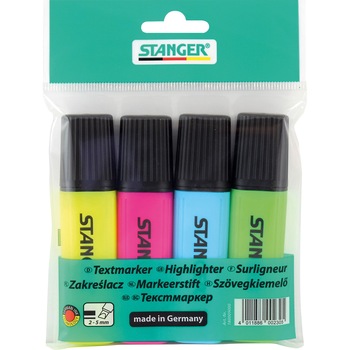 Set Evidentiator 4 culori STANGER Set Evidentiator 4 culori STANGER