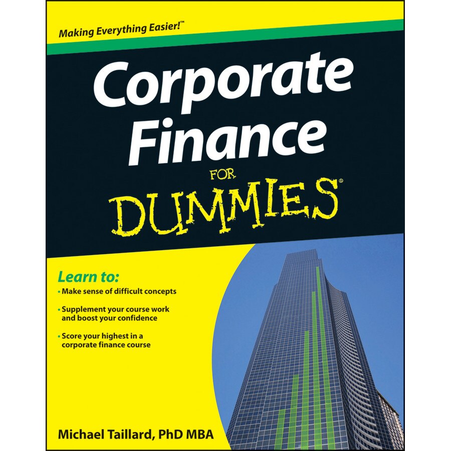 Corporate Finance For Dummies de Michael Taillard