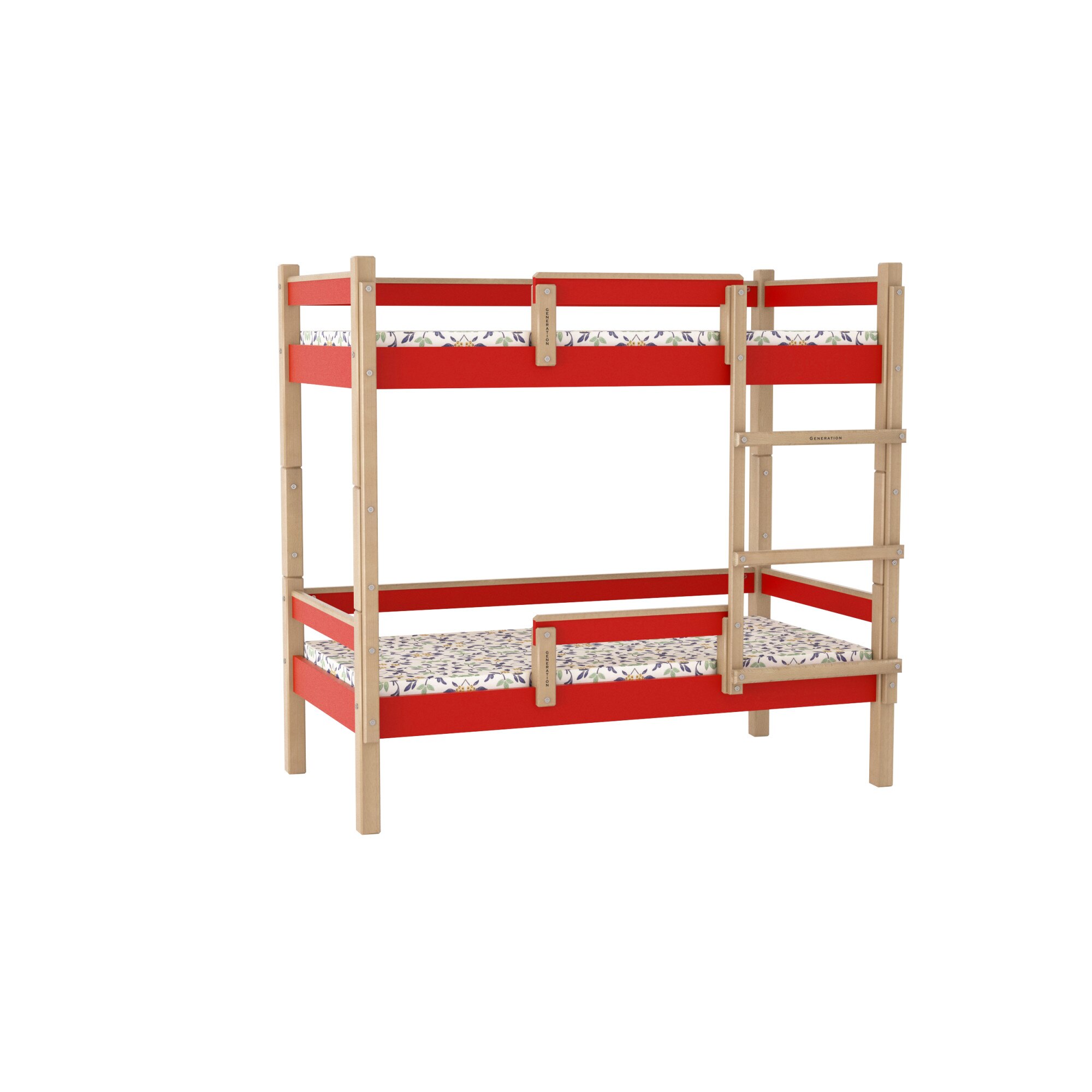 Pat-Patut etajat-demontabil,160x80 cm,Pal Melaminat-FAG lemn masiv,Mobilier GENERATION-5